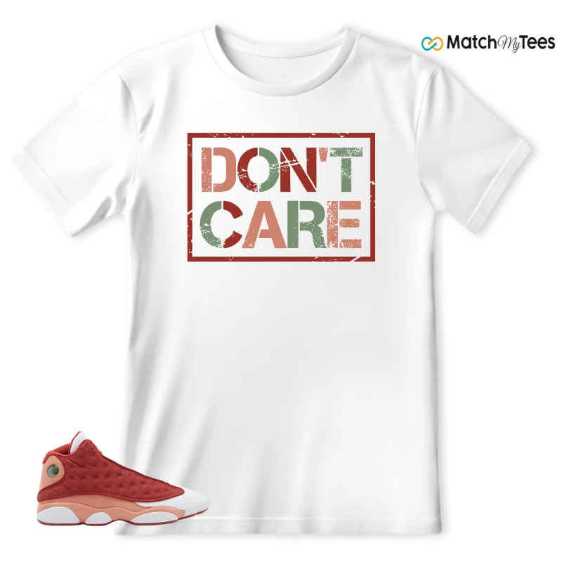 NIKE AIR JORDAN 13 DUNE RED SNEAKER Matching Tees t-shirt
