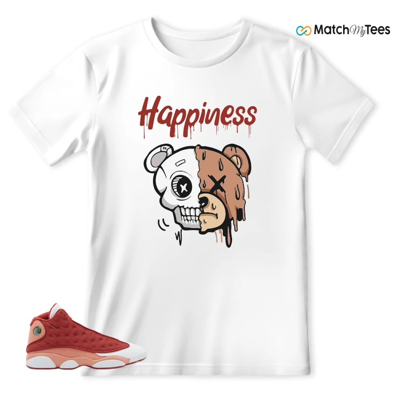 NIKE AIR JORDAN 13 DUNE RED SNEAKER Matching Tees t-shirt