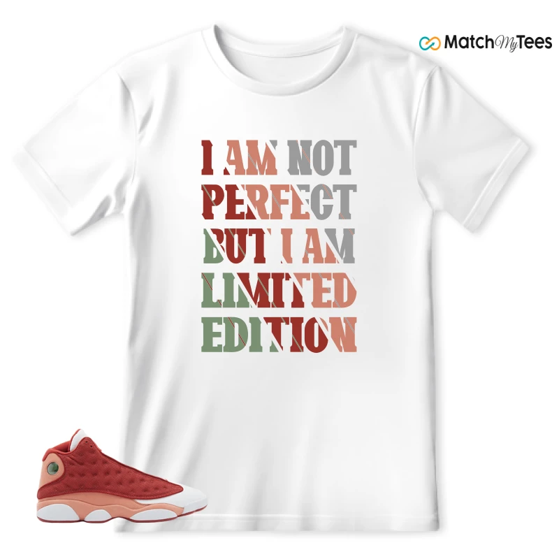 NIKE AIR JORDAN 13 DUNE RED SNEAKER Matching Tees t-shirt