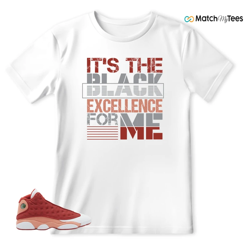 NIKE AIR JORDAN 13 DUNE RED SNEAKER Matching Tees t-shirt