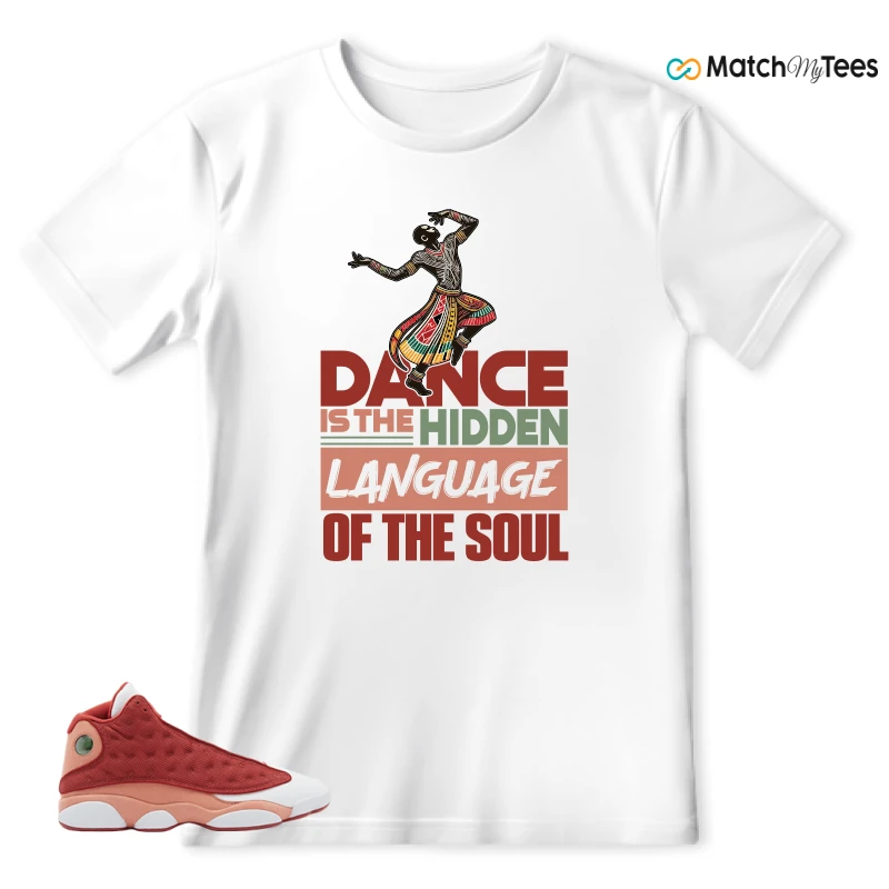 NIKE AIR JORDAN 13 DUNE RED SNEAKER Matching Tees t-shirt
