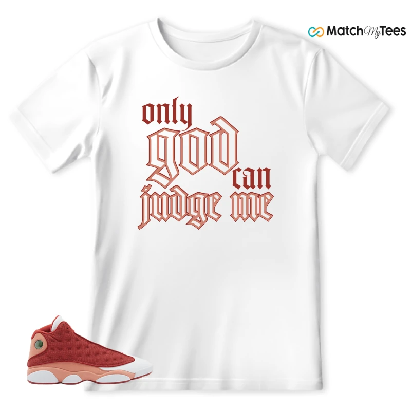 NIKE AIR JORDAN 13 DUNE RED SNEAKER Matching Tees t-shirt