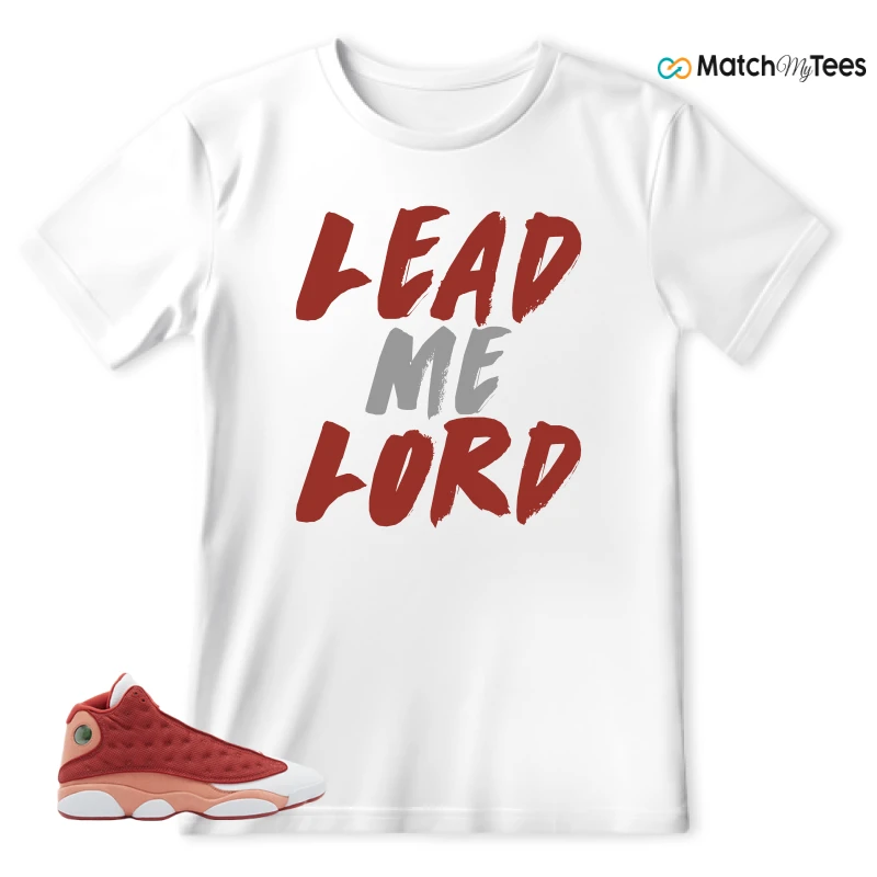 NIKE AIR JORDAN 13 DUNE RED SNEAKER Matching Tees t-shirt