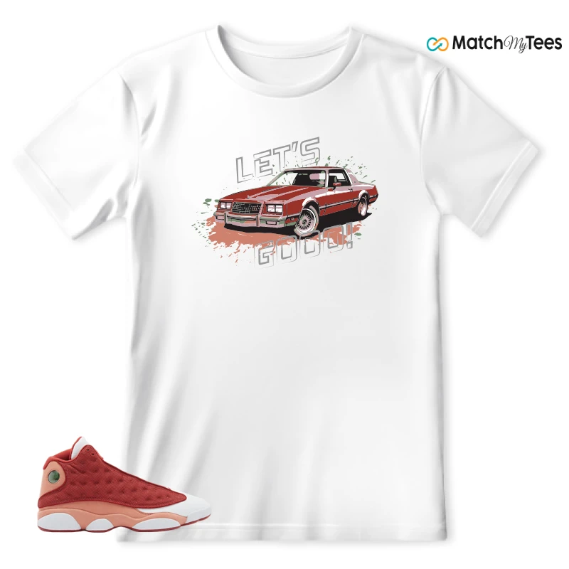 NIKE AIR JORDAN 13 DUNE RED SNEAKER Matching Tees t-shirt