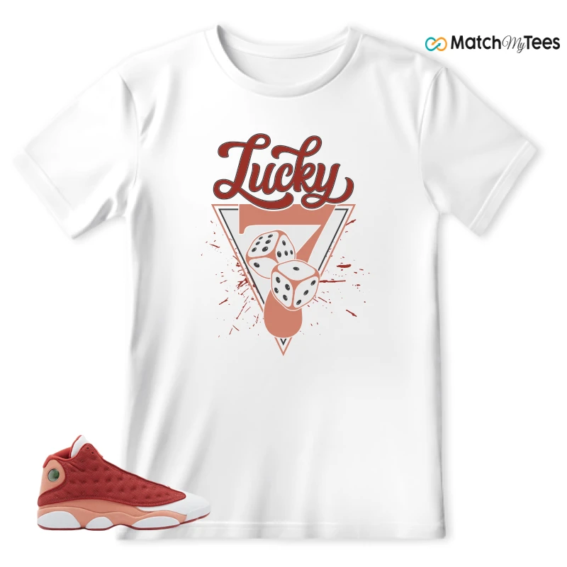 NIKE AIR JORDAN 13 DUNE RED SNEAKER Matching Tees t-shirt