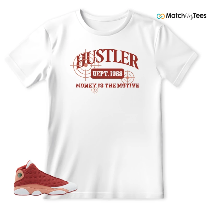 NIKE AIR JORDAN 13 DUNE RED SNEAKER Matching Tees t-shirt
