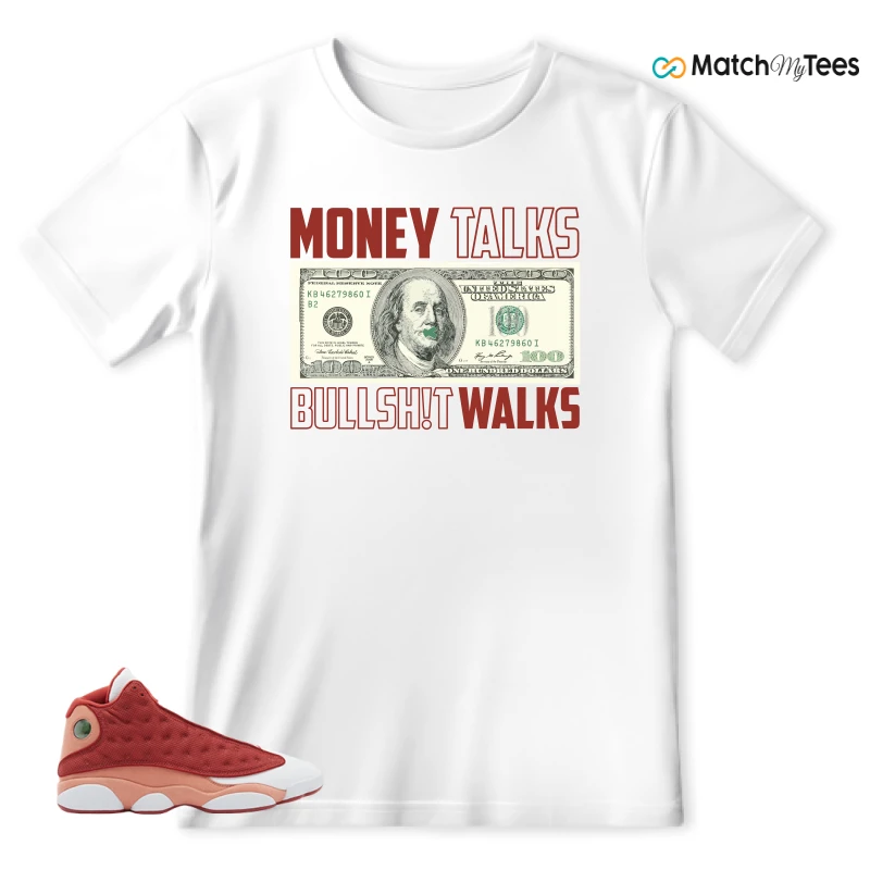 NIKE AIR JORDAN 13 DUNE RED SNEAKER Matching Tees t-shirt