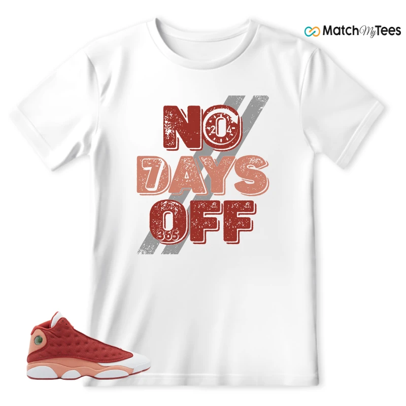 NIKE AIR JORDAN 13 DUNE RED SNEAKER Matching Tees t-shirt