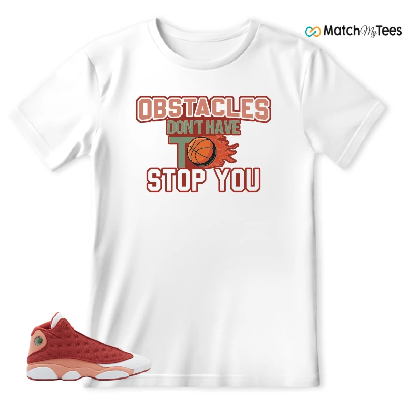 NIKE AIR JORDAN 13 DUNE RED SNEAKER Matching Tees t-shirt