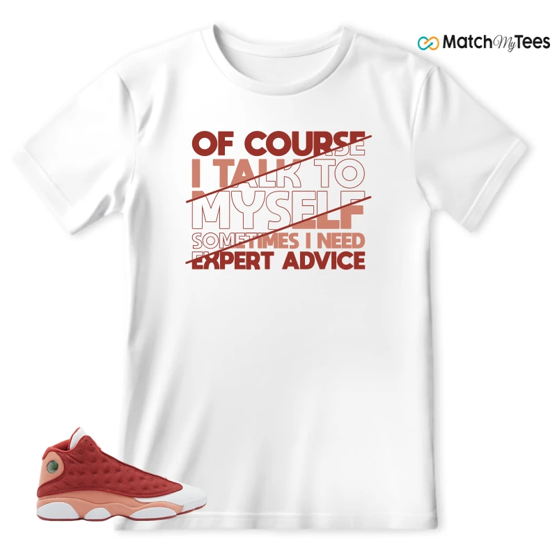 NIKE AIR JORDAN 13 DUNE RED SNEAKER Matching Tees t-shirt