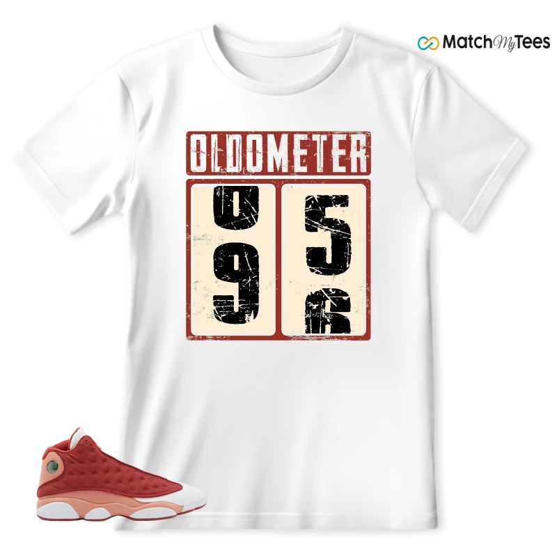 NIKE AIR JORDAN 13 DUNE RED SNEAKER Matching Tees t-shirt