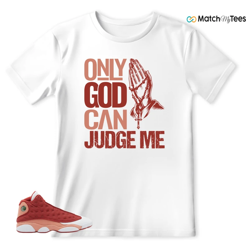 NIKE AIR JORDAN 13 DUNE RED SNEAKER Matching Tees t-shirt