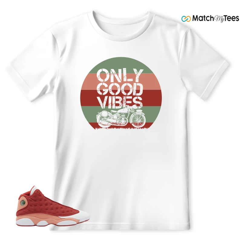 NIKE AIR JORDAN 13 DUNE RED SNEAKER Matching Tees t-shirt