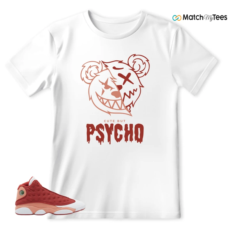 NIKE AIR JORDAN 13 DUNE RED SNEAKER Matching Tees t-shirt