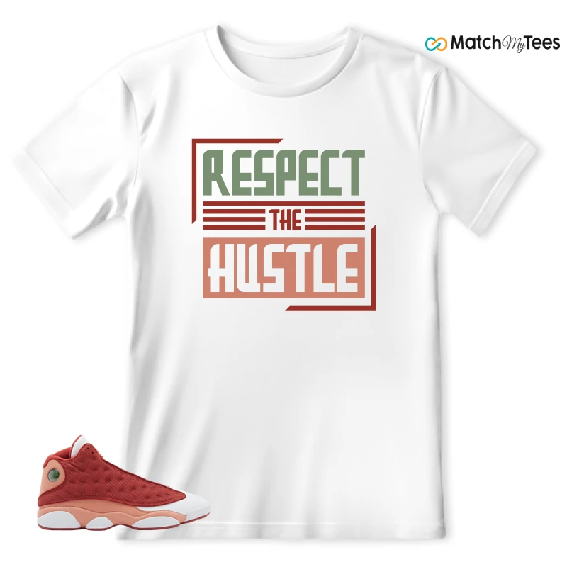 NIKE AIR JORDAN 13 DUNE RED SNEAKER Matching Tees t-shirt