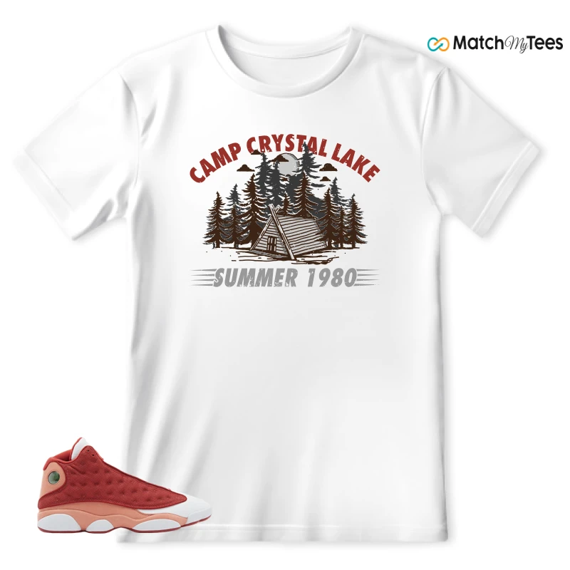 NIKE AIR JORDAN 13 DUNE RED SNEAKER Matching Tees t-shirt