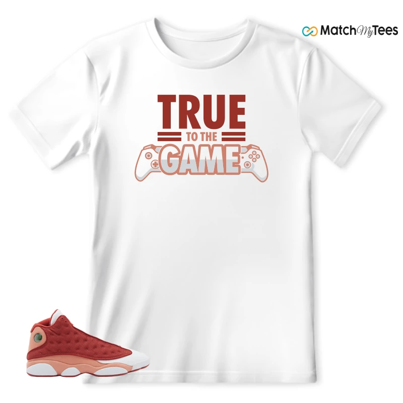 NIKE AIR JORDAN 13 DUNE RED SNEAKER Matching Tees t-shirt