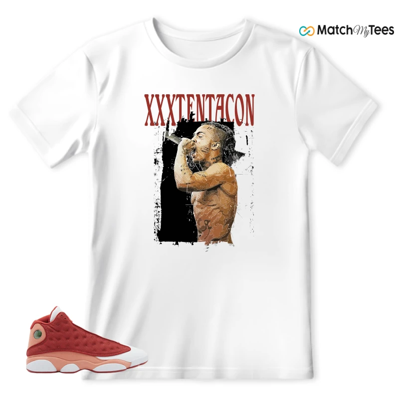 NIKE AIR JORDAN 13 DUNE RED SNEAKER Matching Tees t-shirt