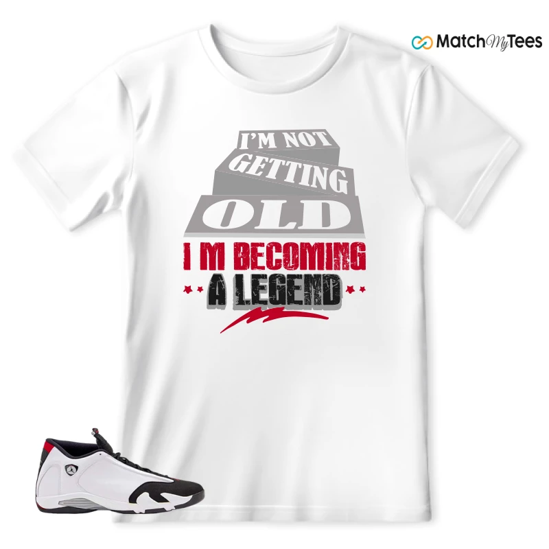 NIKE AIR JORDAN 14 BLACK TOE 2024 SNEAKER Matching Tees t-shirt