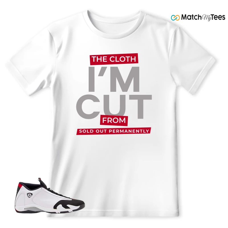 NIKE AIR JORDAN 14 BLACK TOE 2024 SNEAKER Matching Tees t-shirt