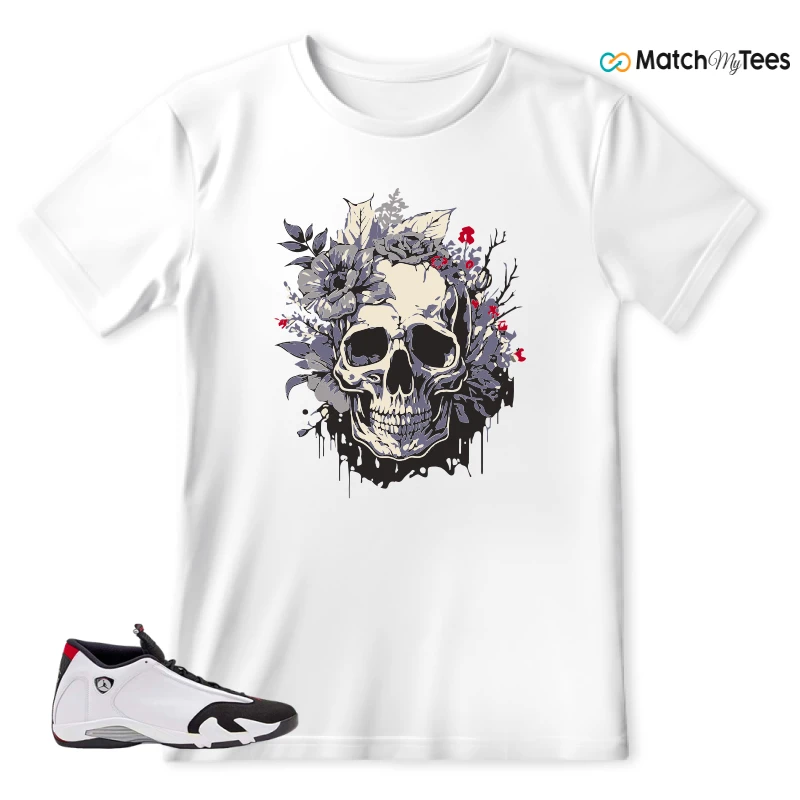 NIKE AIR JORDAN 14 BLACK TOE 2024 SNEAKER Matching Tees t-shirt