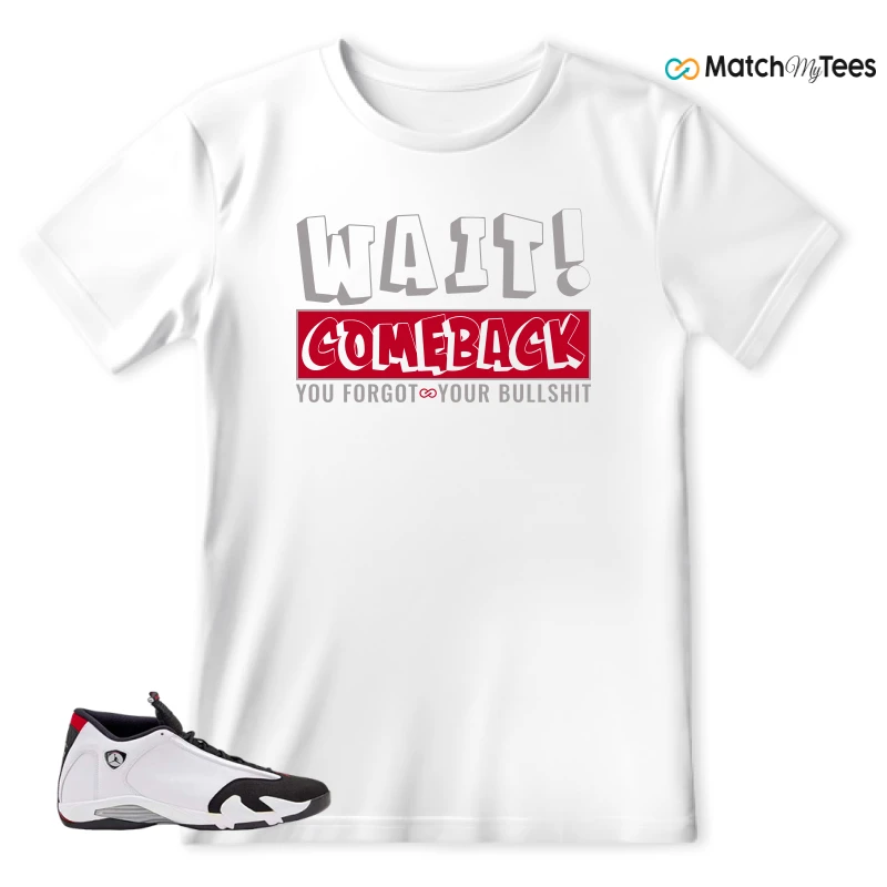 NIKE AIR JORDAN 14 BLACK TOE 2024 SNEAKER Matching Tees t-shirt