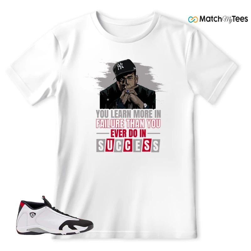 NIKE AIR JORDAN 14 BLACK TOE 2024 SNEAKER Matching Tees t-shirt