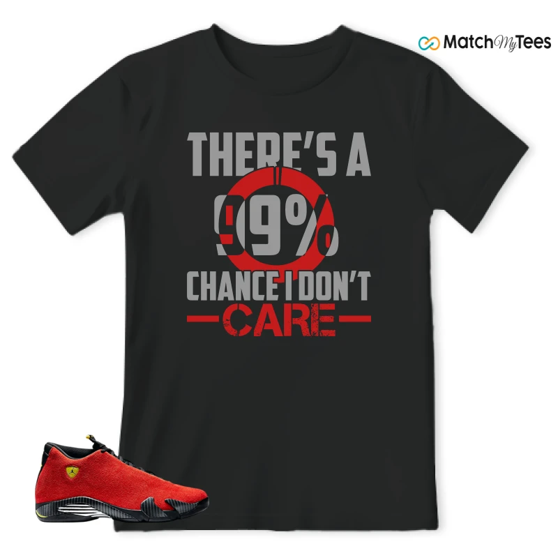 NIKE AIR JORDAN 14 FERRARI SNEAKER Matching Tees t-shirt