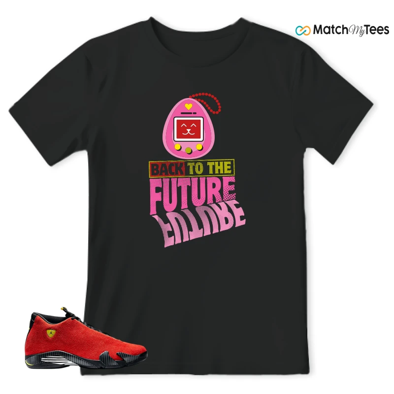 NIKE AIR JORDAN 14 FERRARI SNEAKER Matching Tees t-shirt