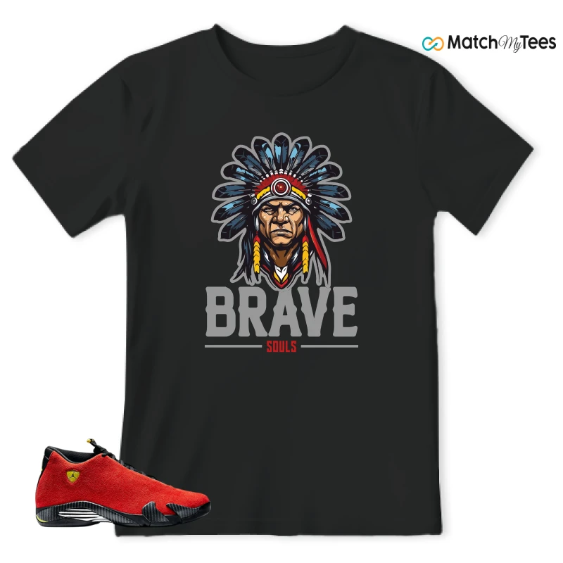NIKE AIR JORDAN 14 FERRARI SNEAKER Matching Tees t-shirt