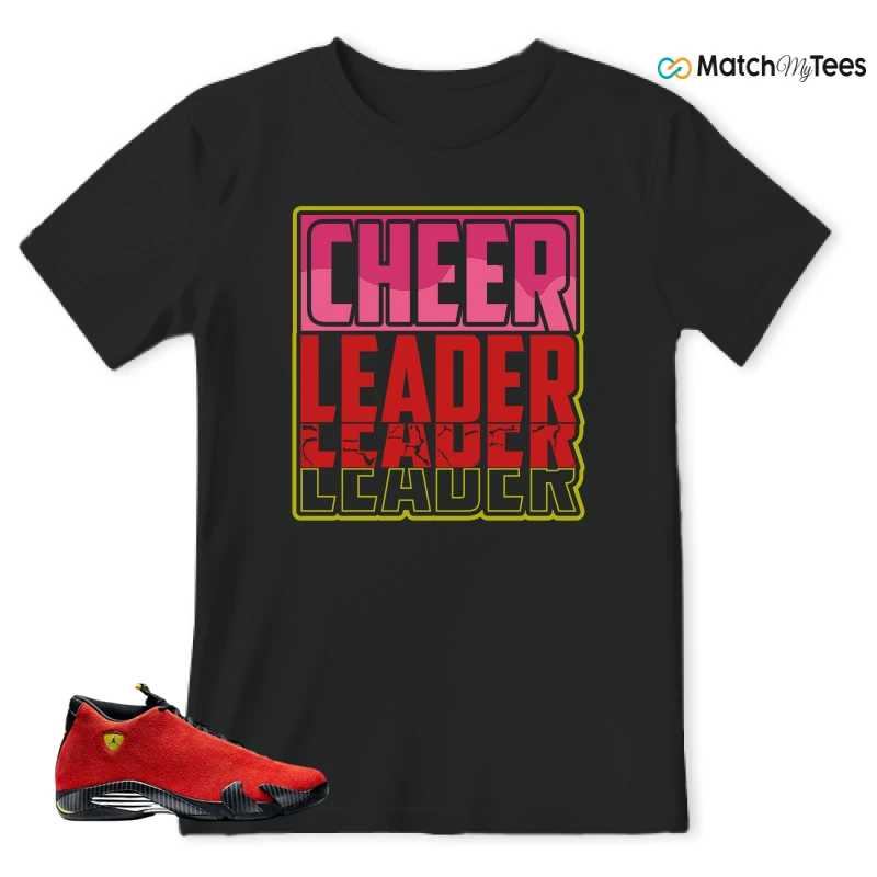 NIKE AIR JORDAN 14 FERRARI SNEAKER Matching Tees t-shirt