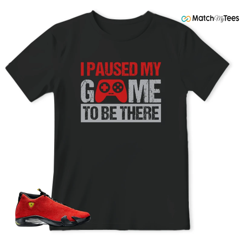 NIKE AIR JORDAN 14 FERRARI SNEAKER Matching Tees t-shirt