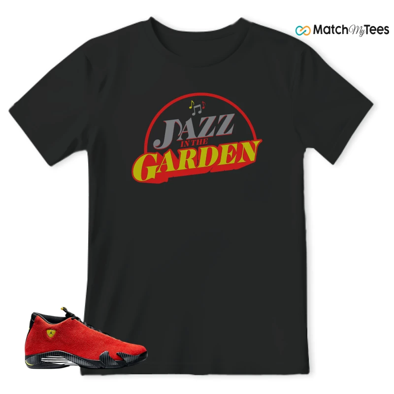 NIKE AIR JORDAN 14 FERRARI SNEAKER Matching Tees t-shirt