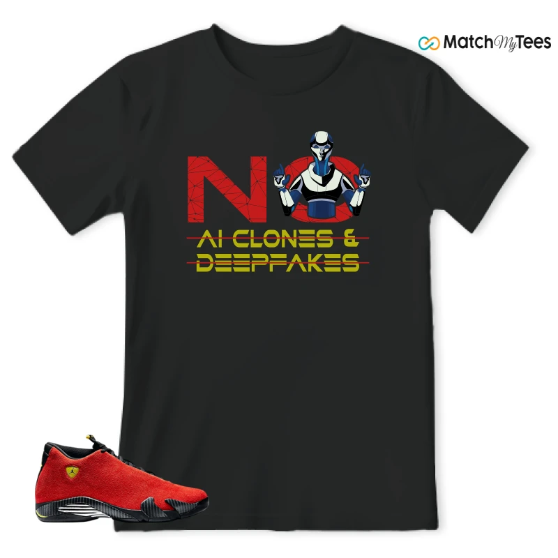 NIKE AIR JORDAN 14 FERRARI SNEAKER Matching Tees t-shirt