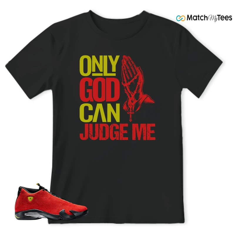 NIKE AIR JORDAN 14 FERRARI SNEAKER Matching Tees t-shirt