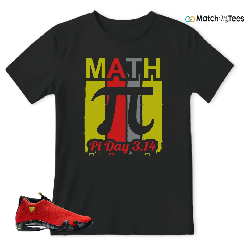 NIKE AIR JORDAN 14 FERRARI SNEAKER Matching Tees t-shirt
