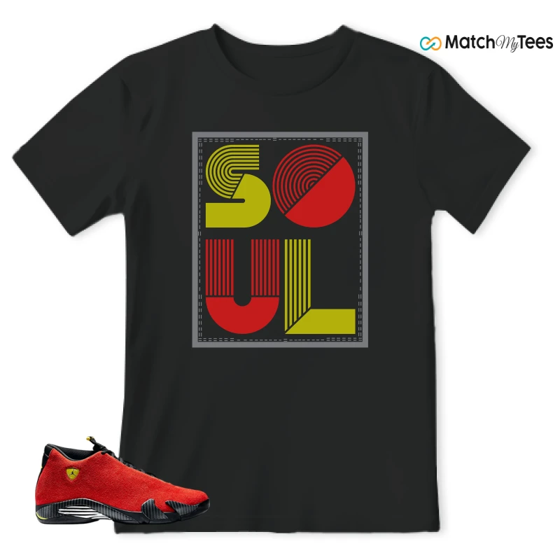 NIKE AIR JORDAN 14 FERRARI SNEAKER Matching Tees t-shirt