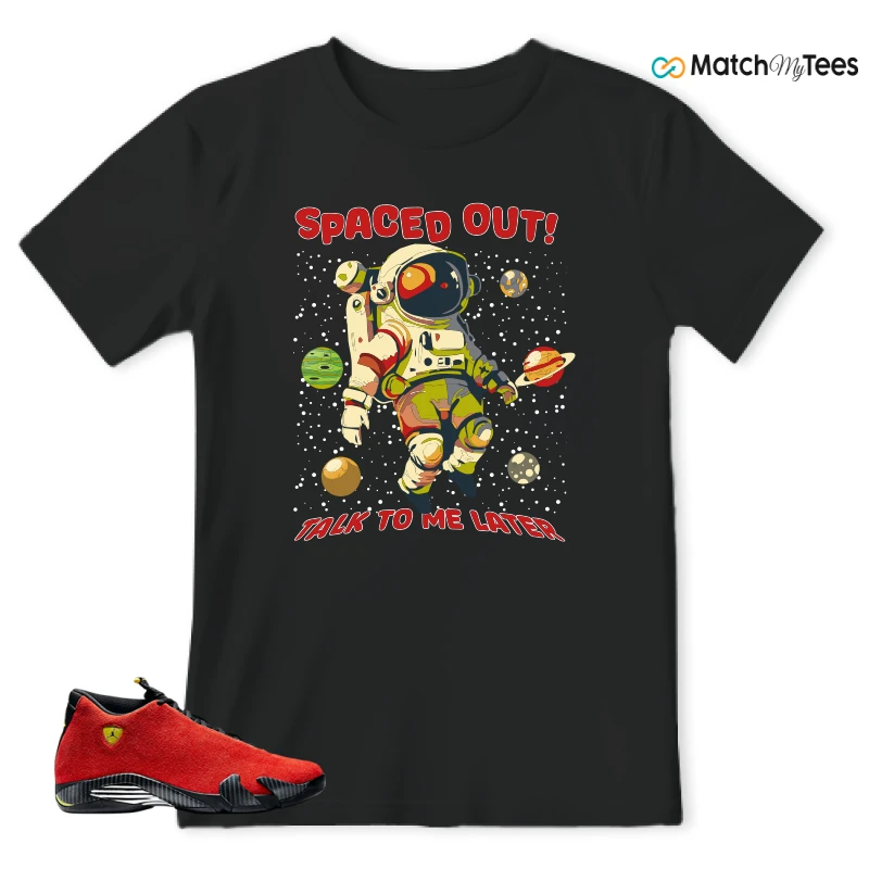NIKE AIR JORDAN 14 FERRARI SNEAKER Matching Tees t-shirt