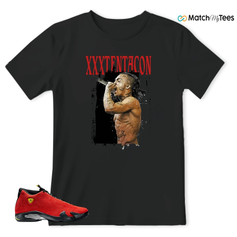 NIKE AIR JORDAN 14 FERRARI SNEAKER Matching Tees t-shirt