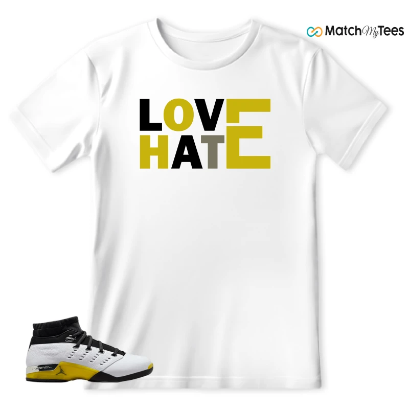 NIKE  AIR JORDAN 17 LOW SP ALL STAR LIGHTNING 2024 SNEAKER Matching Tees t-shirt