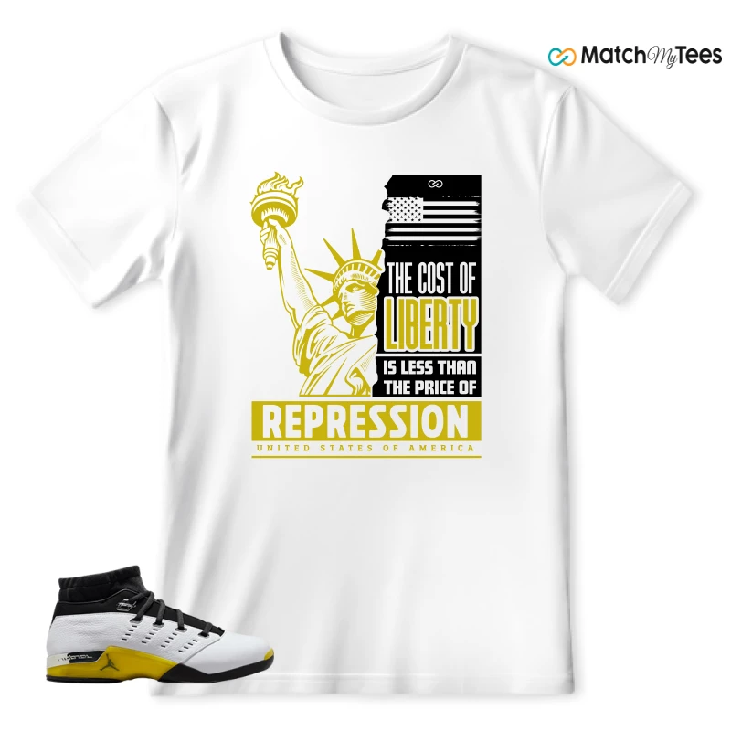 NIKE  AIR JORDAN 17 LOW SP ALL STAR LIGHTNING 2024 SNEAKER Matching Tees t-shirt