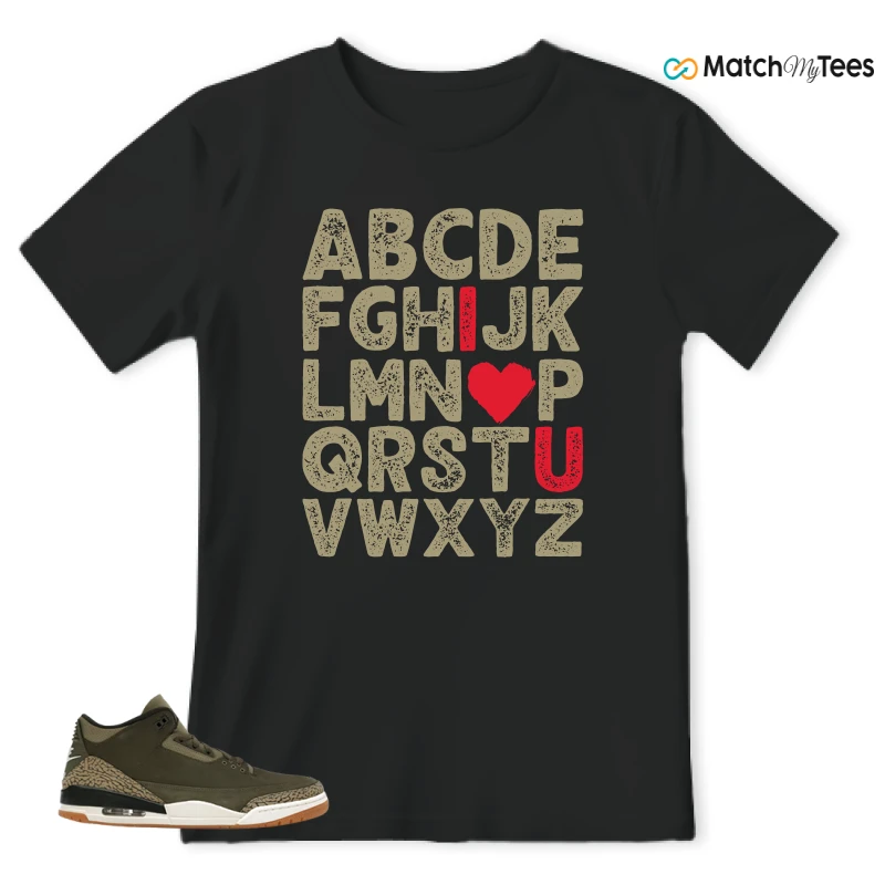 NIKE AIR JORDAN 3 FAMILY AFFAIR SNEAKER Matching Tees t-shirt