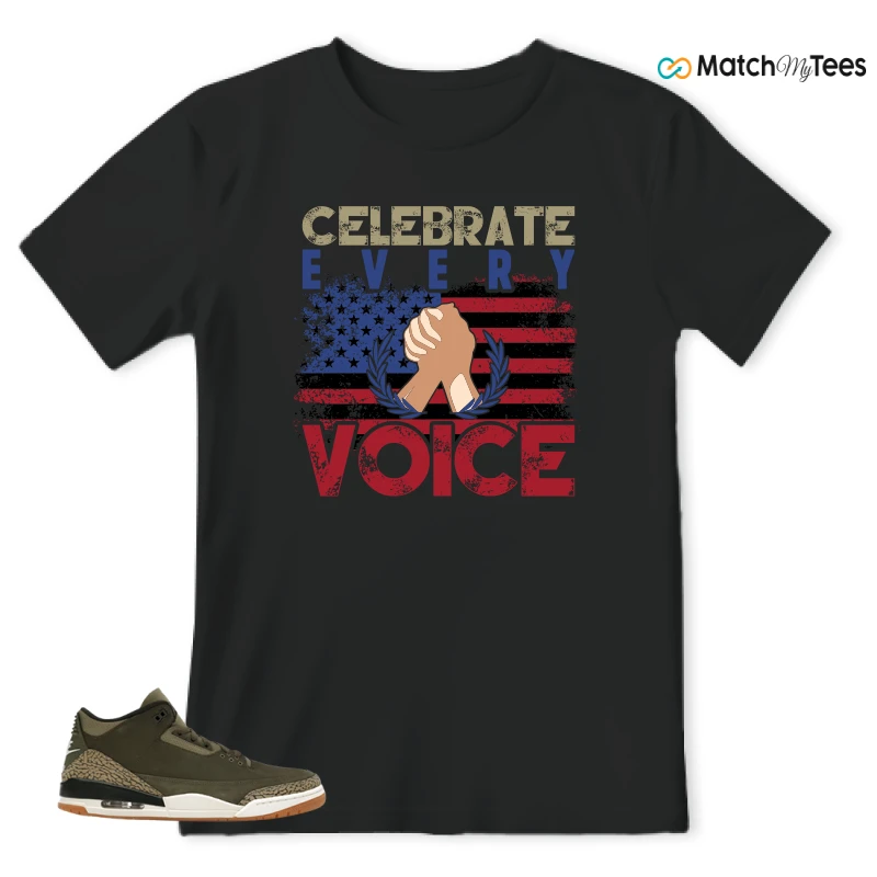 NIKE AIR JORDAN 3 FAMILY AFFAIR SNEAKER Matching Tees t-shirt