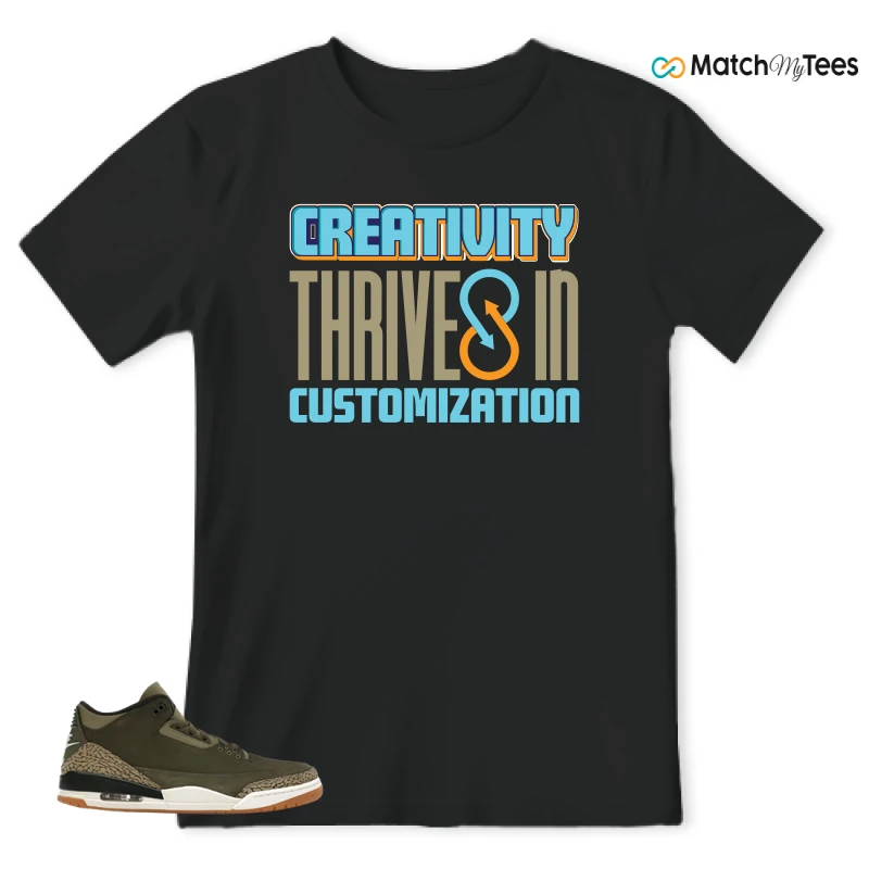NIKE AIR JORDAN 3 FAMILY AFFAIR SNEAKER Matching Tees t-shirt