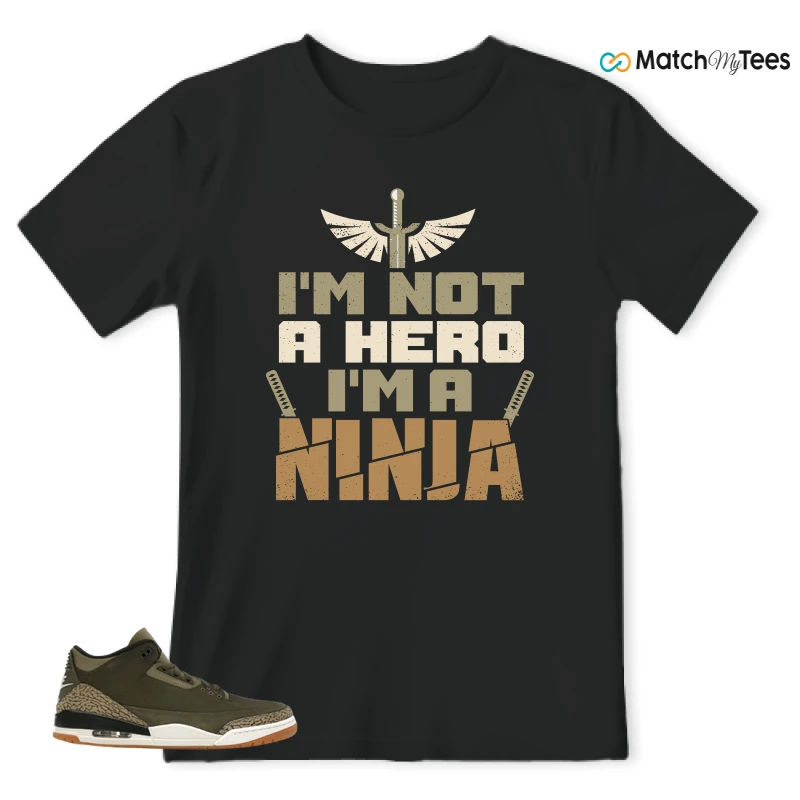 NIKE AIR JORDAN 3 FAMILY AFFAIR SNEAKER Matching Tees t-shirt