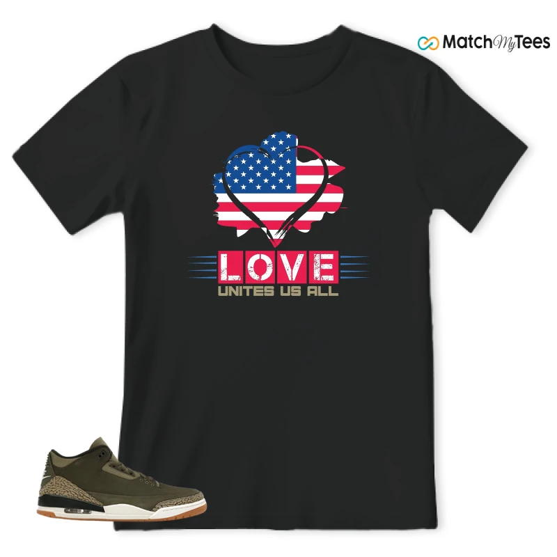 NIKE AIR JORDAN 3 FAMILY AFFAIR SNEAKER Matching Tees t-shirt