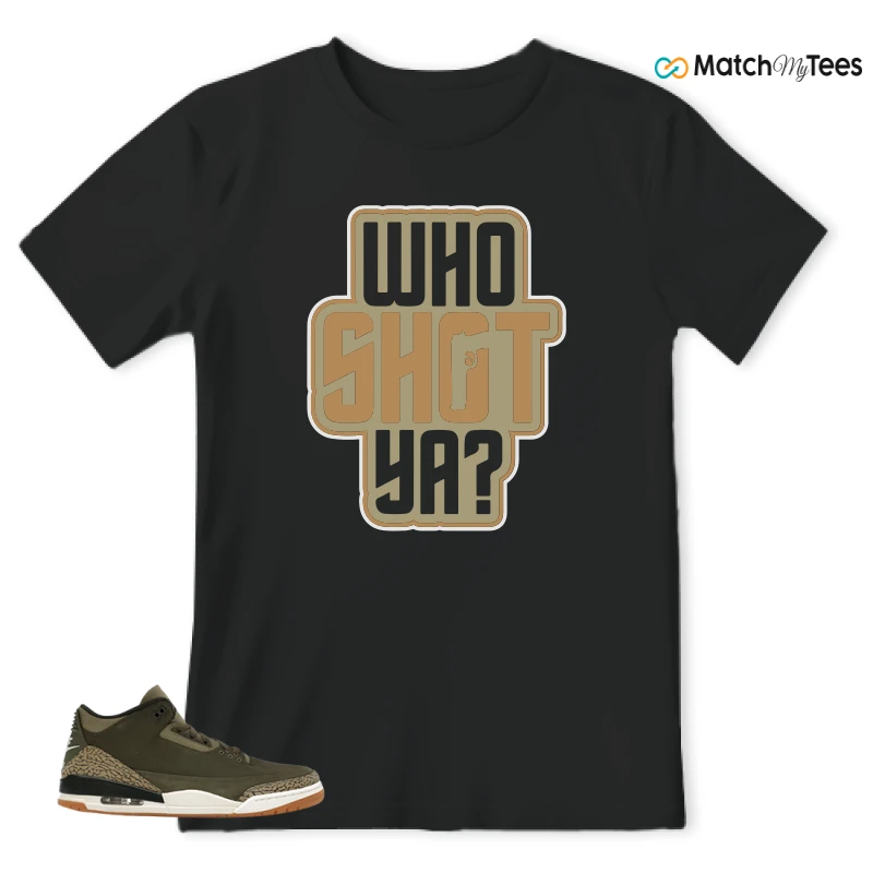 NIKE AIR JORDAN 3 FAMILY AFFAIR SNEAKER Matching Tees t-shirt