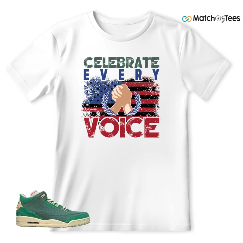 NIKE AIR JORDAN 3 OG X NINA CHANEL BICOASTAL WMNS SNEAKER Matching Tees t-shirt