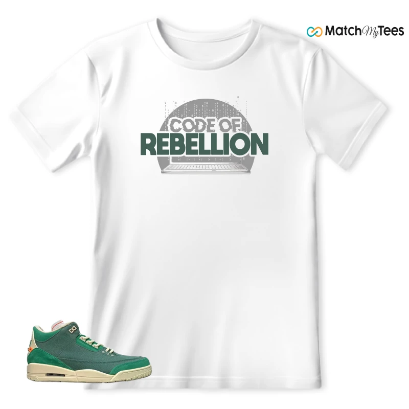 NIKE AIR JORDAN 3 OG X NINA CHANEL BICOASTAL WMNS SNEAKER Matching Tees T-shirt for Men