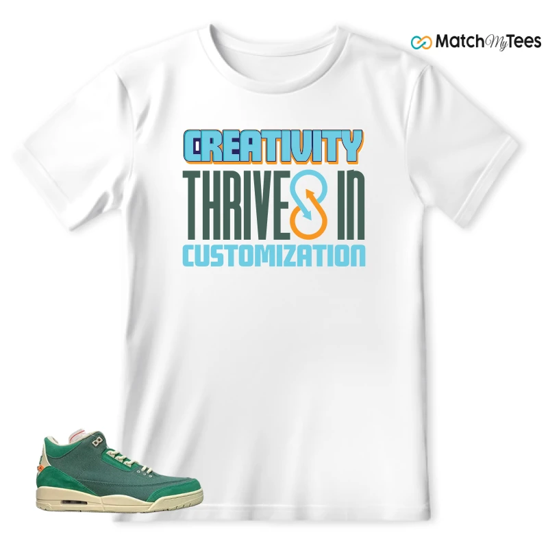 NIKE AIR JORDAN 3 OG X NINA CHANEL BICOASTAL WMNS SNEAKER Matching Tees t-shirt